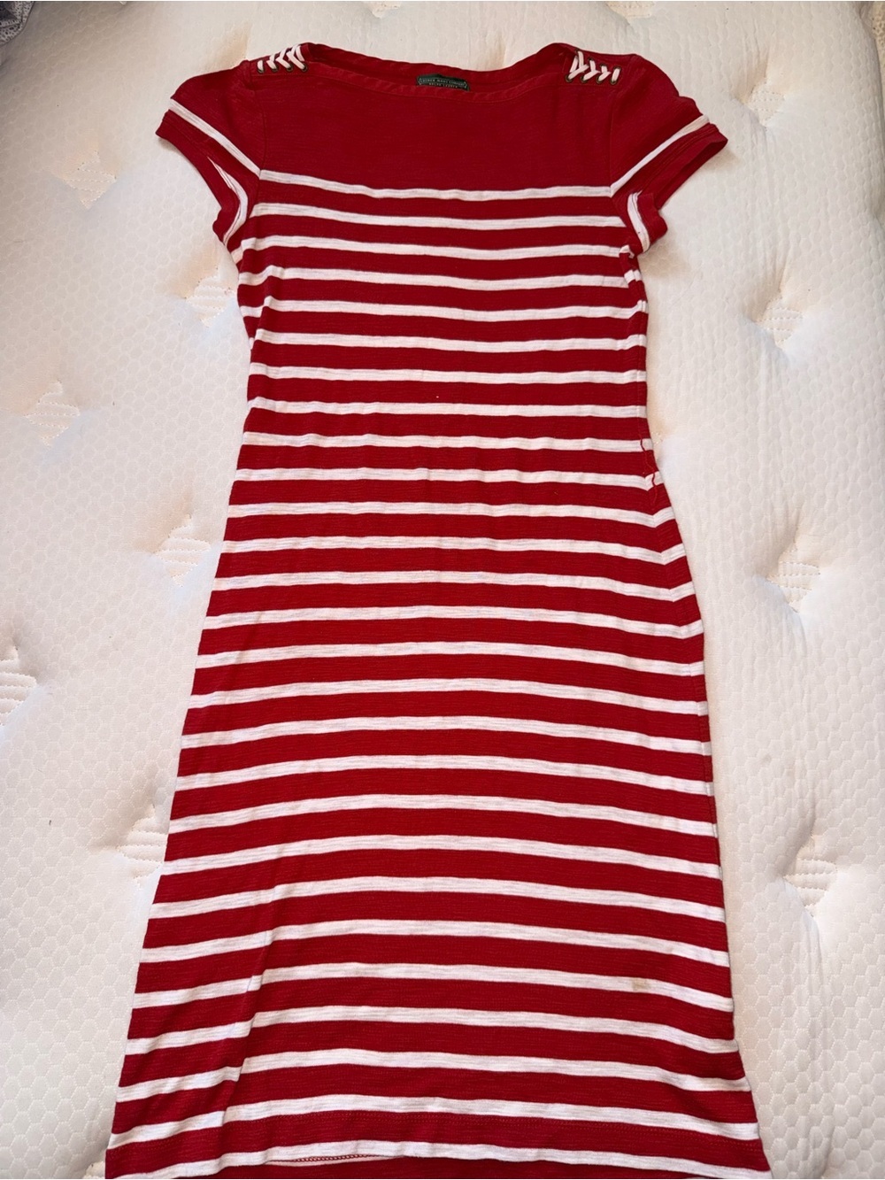 Ralph Lauren Red Short-Sleeve Knit Top